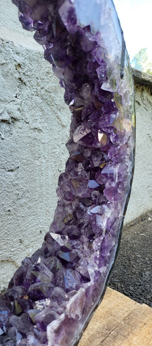 Gjennomsaget ametystgrotte (