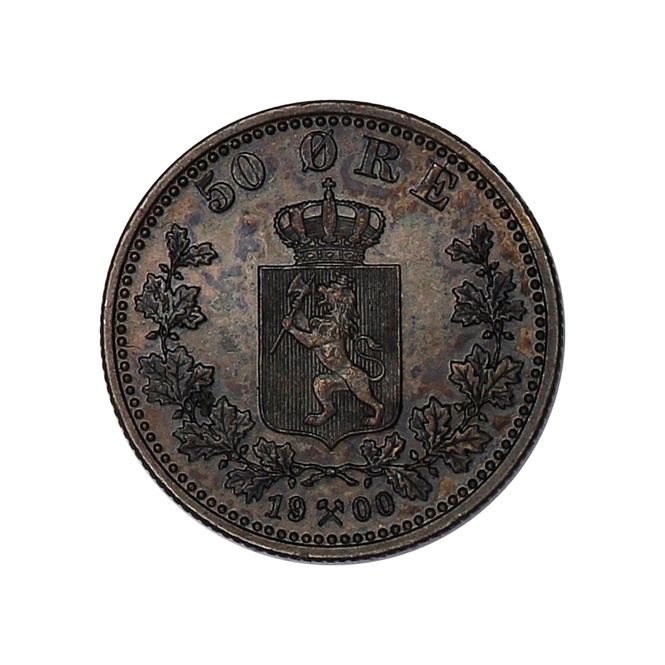 Hovedbilde 50 øre 1900, kv. 0, mint state