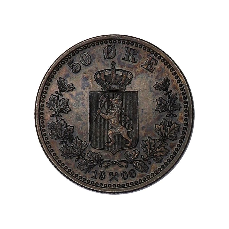 50 øre 1900, kv. 0, mint state