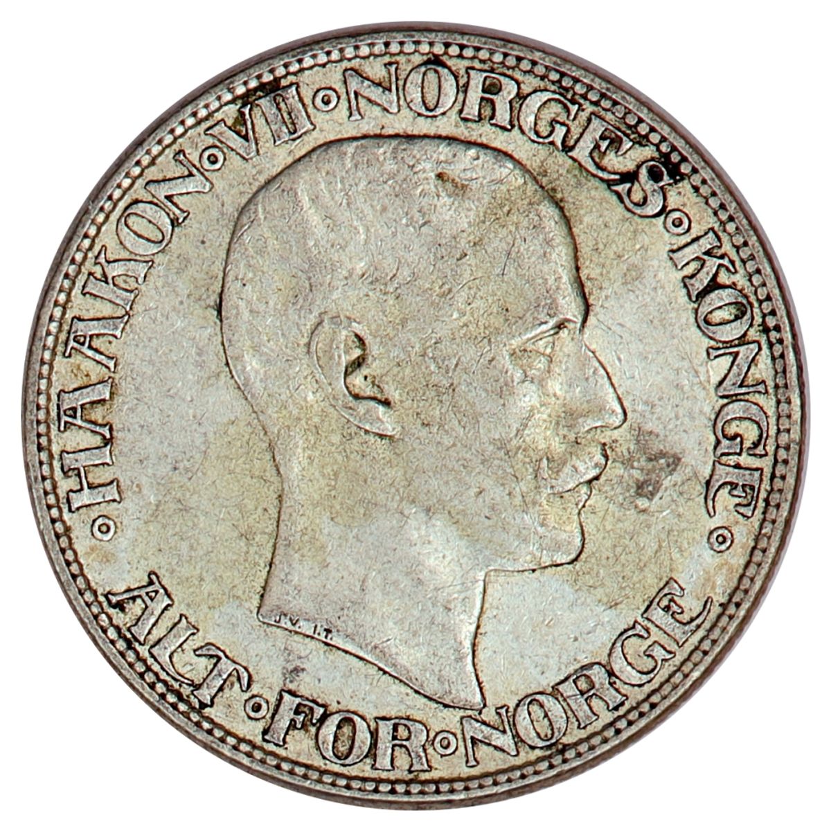 2 kroner 1917, kv. 1/1+