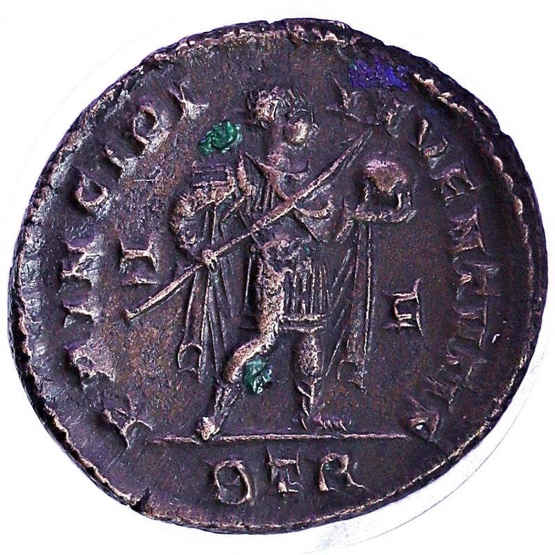 Crispus, follis, år 316-326