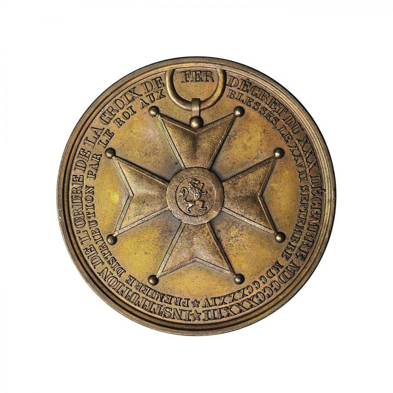 Belgia Croix de Fer 1834
