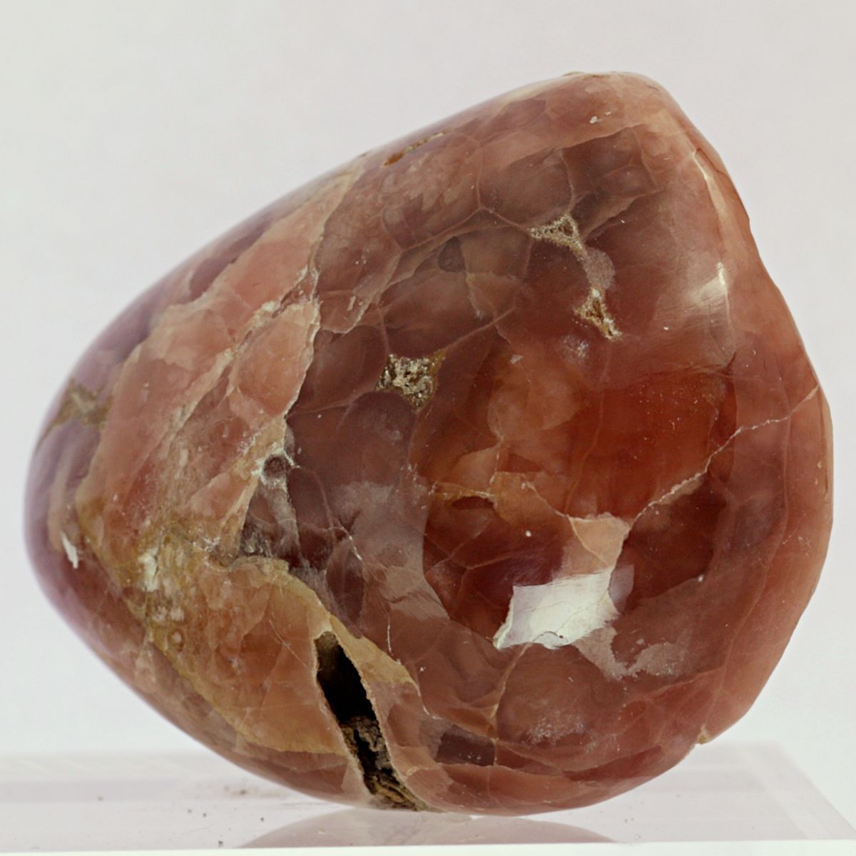 Rhodokrositt, tromlet, Peru