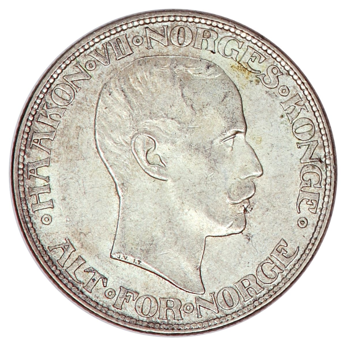2 kroner 1917, kv. 1+/01