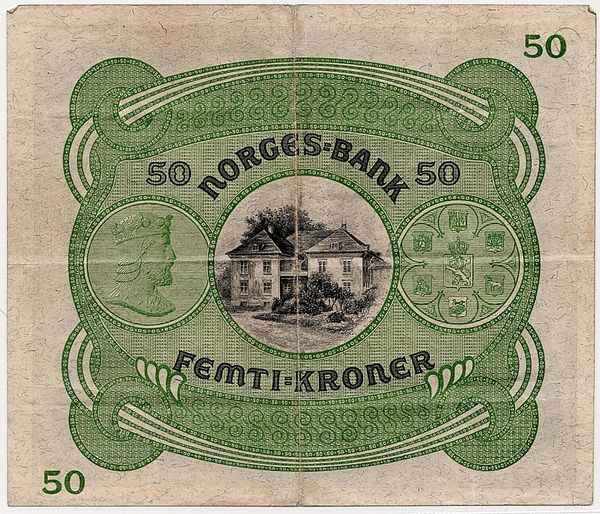 Hovedbilde 50 kroner 1941 C, kv. 1/1-