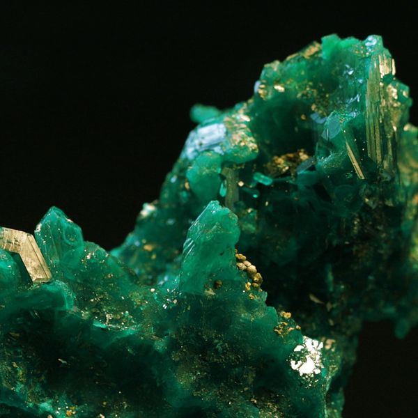 Hovedbilde Dioptaskrystallgruppe