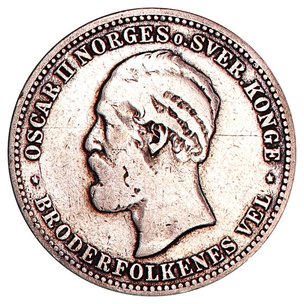 Hovedbilde 2 kroner 1878 Kv. 1-