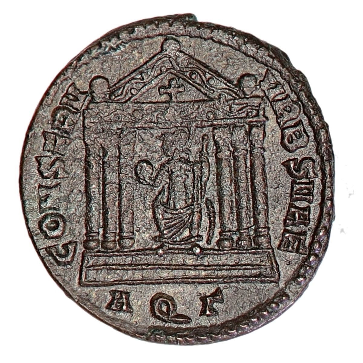 Maxentius, follis, år 307-312