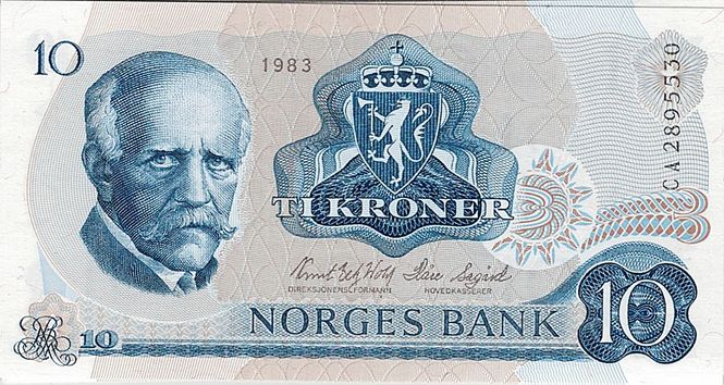 Hovedbilde Blåtier'n Fridtjof Nansen, 1983, ubrukt