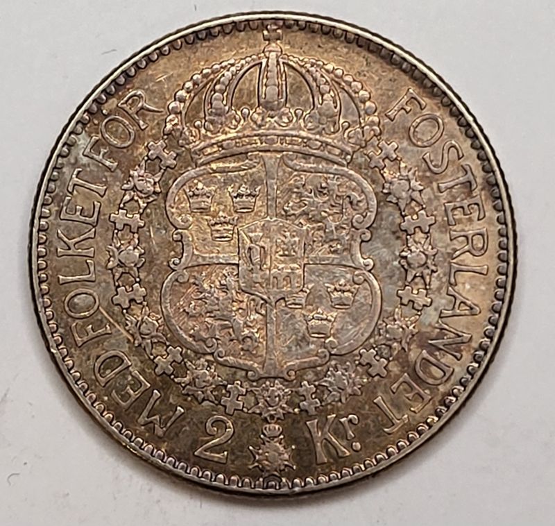 Sverige, 2 kronor 1910