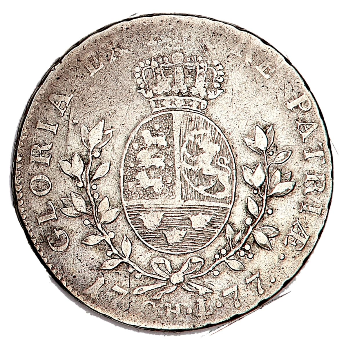 Christian VII, 1 speciedaler 1777