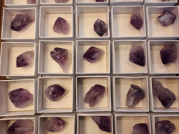 Hovedbilde Ametystkrystall i gaveeske (5 x 5 cm), Brasil