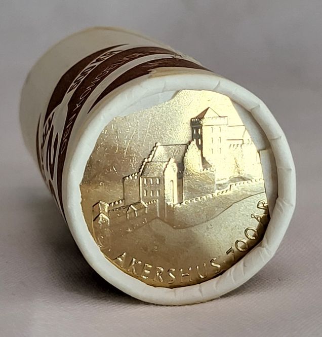 Hovedbilde Originalrull 25 x Akershus 700 år, 20 kroner 1999