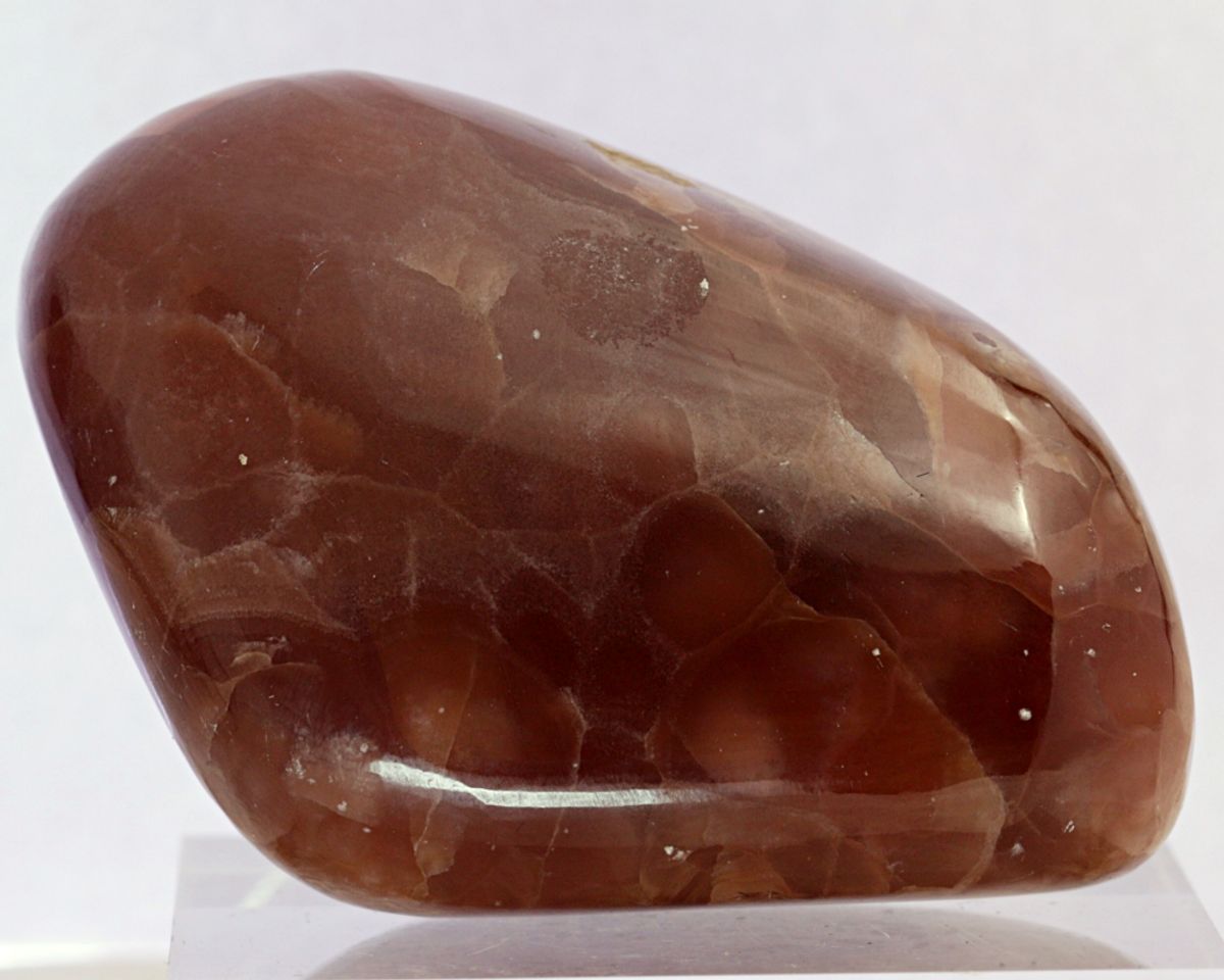 Rhodokrositt, tromlet, Peru