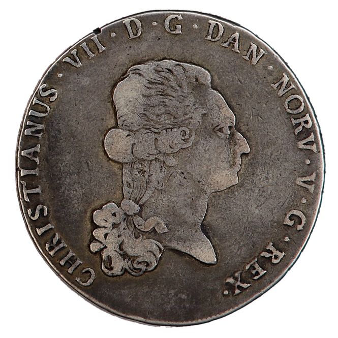 Hovedbilde Christian VII, 1 speciedaler 1793