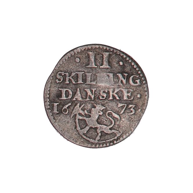Hovedbilde Christian V, 2 skilling 1673