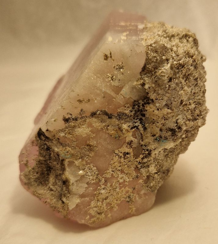 Spodumenkrystall (var. kunzitt), Afghanistan