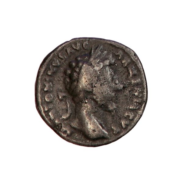 Hovedbilde Marcus Aurelius, denar, år 161-180