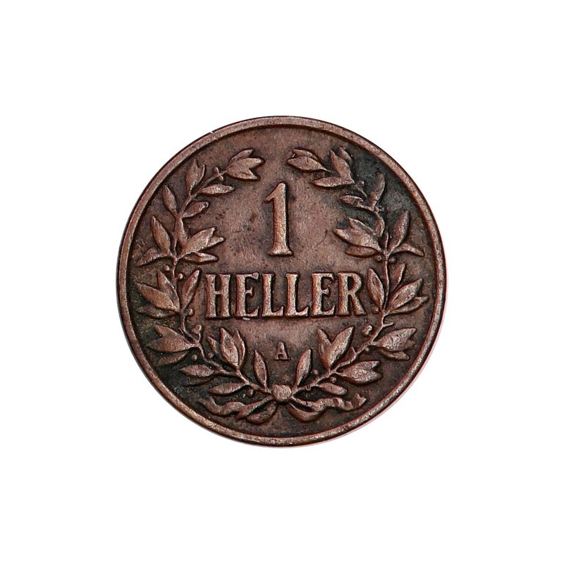 Tysk Østafrika, 1 heller 1913