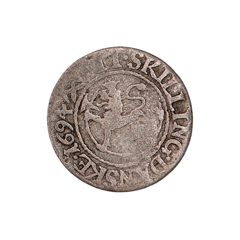 Christian V, 2 skilling 1694