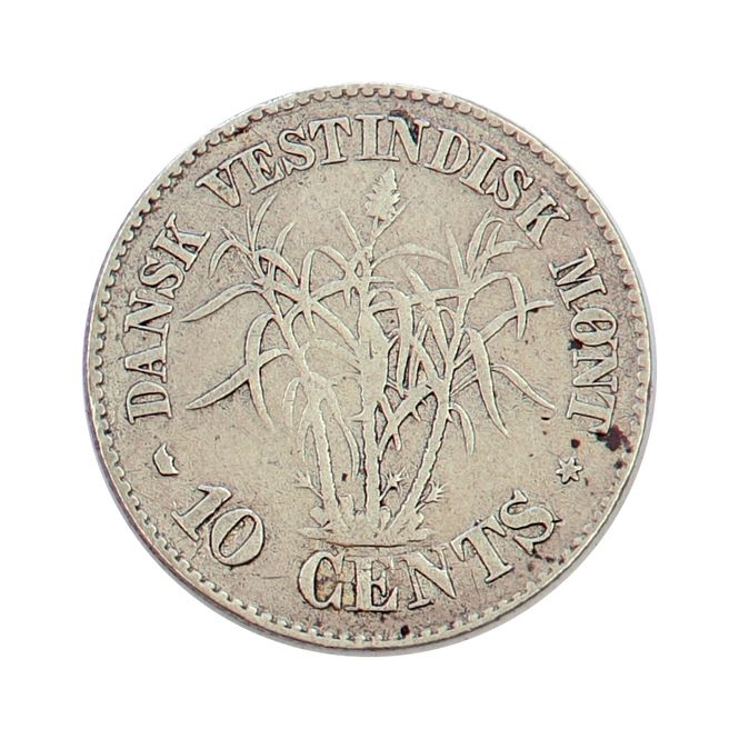 Hovedbilde Dansk Vestindia, 10 cents 1859