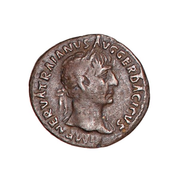 Hovedbilde Trajan, denar, år 98-117