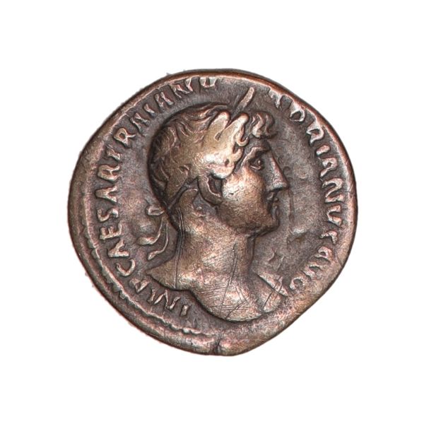 Hovedbilde Hadrian, denar,  117-138