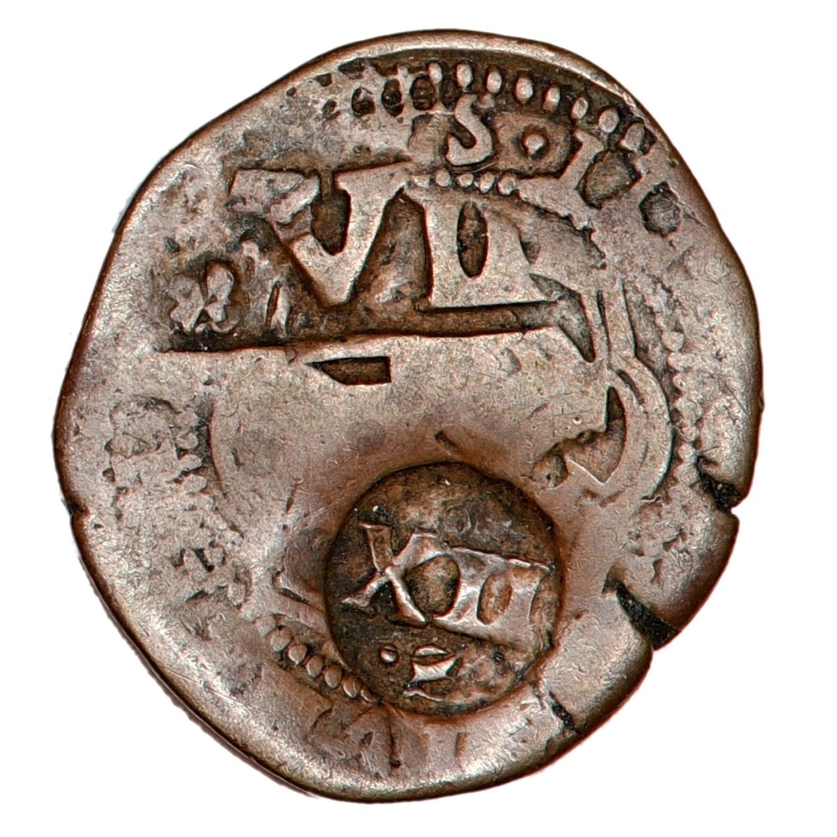 Spania, 8 maravedis 1655-1658