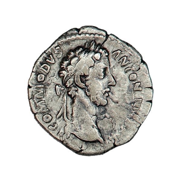Hovedbilde Commodus, denar, år 177-192
