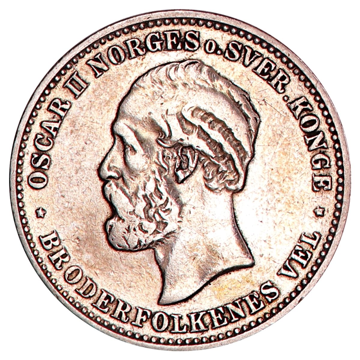 2 kroner 1893, kv. 1