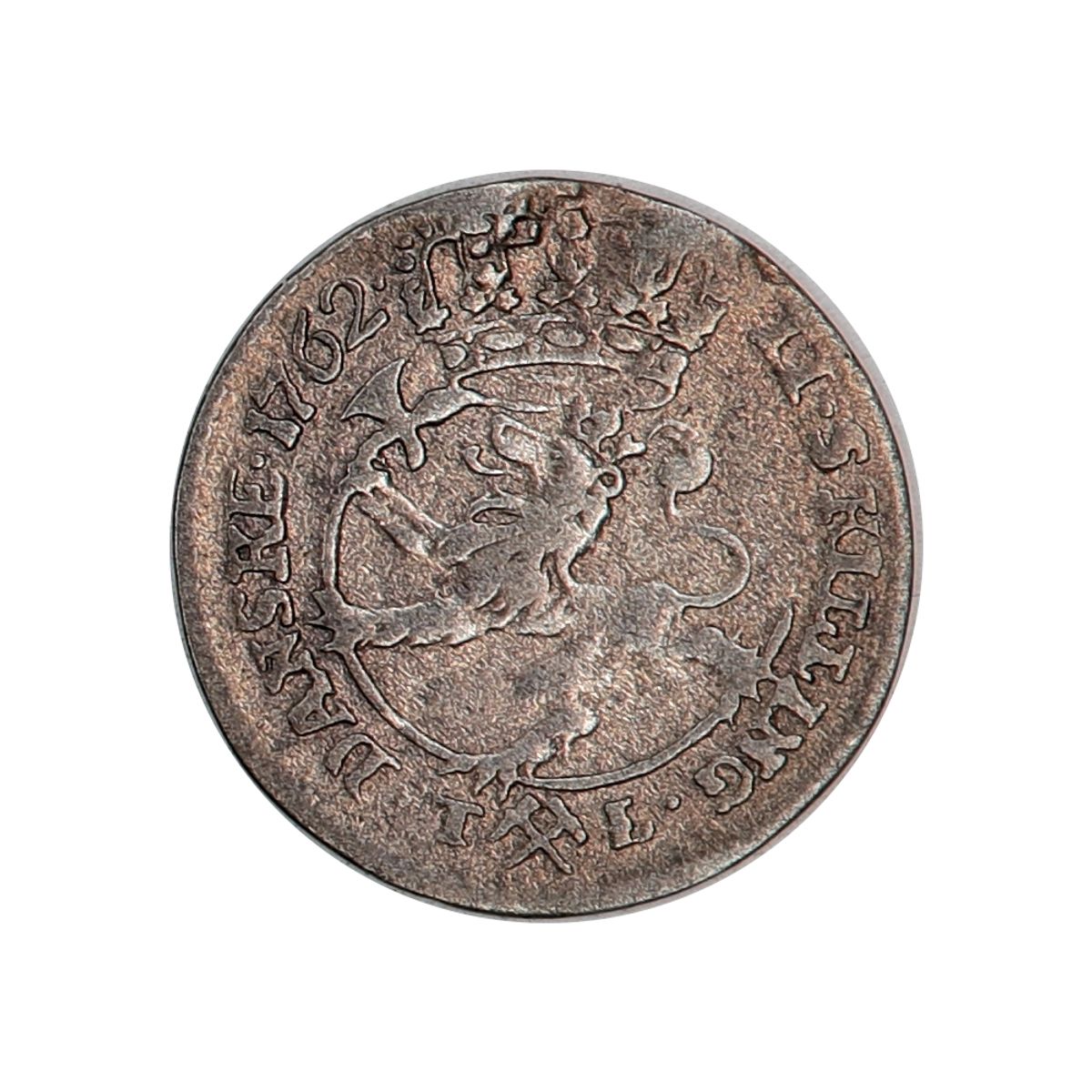 Frederik V, 2 skilling 1762