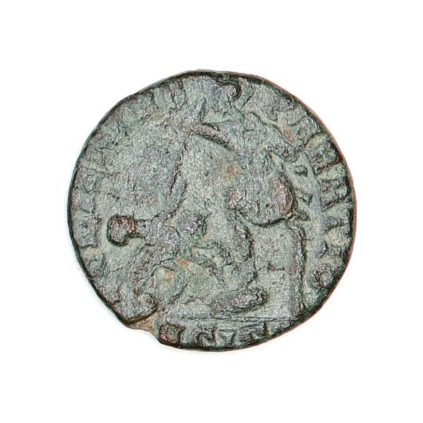 Hovedbilde Constantius II, majorina, år 337-361, spiddet soldat