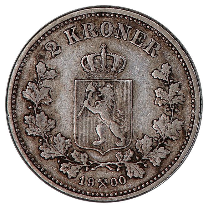 Hovedbilde 2 kroner 1900, kv. 1