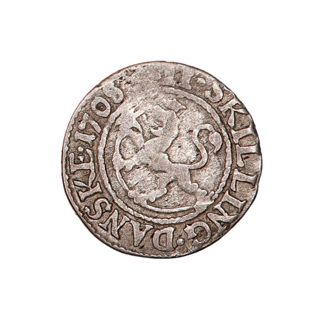 Hovedbilde Frederik IV, 2 skilling 1708