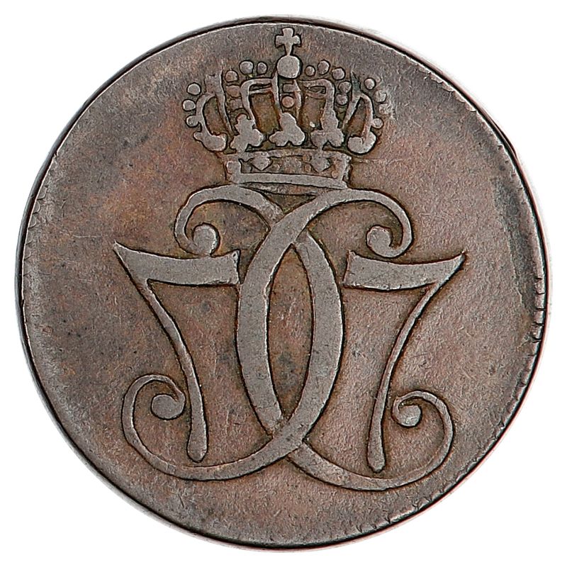 Brennevinskillingen, 1 skilling 1771