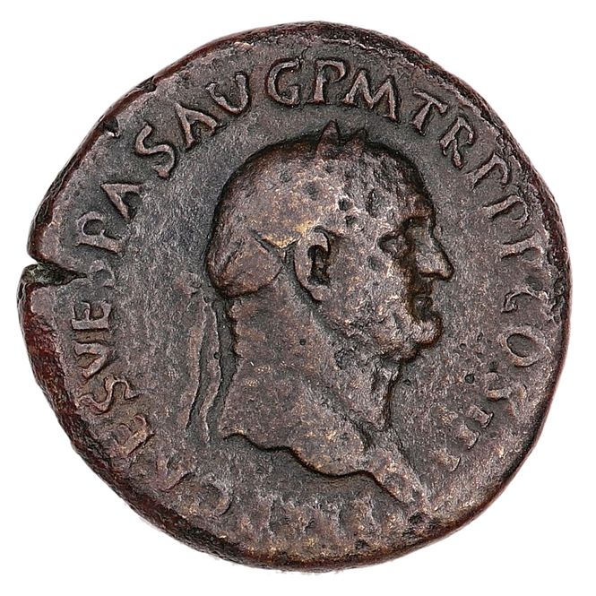Hovedbilde Vespasian, sesterts, 69-79