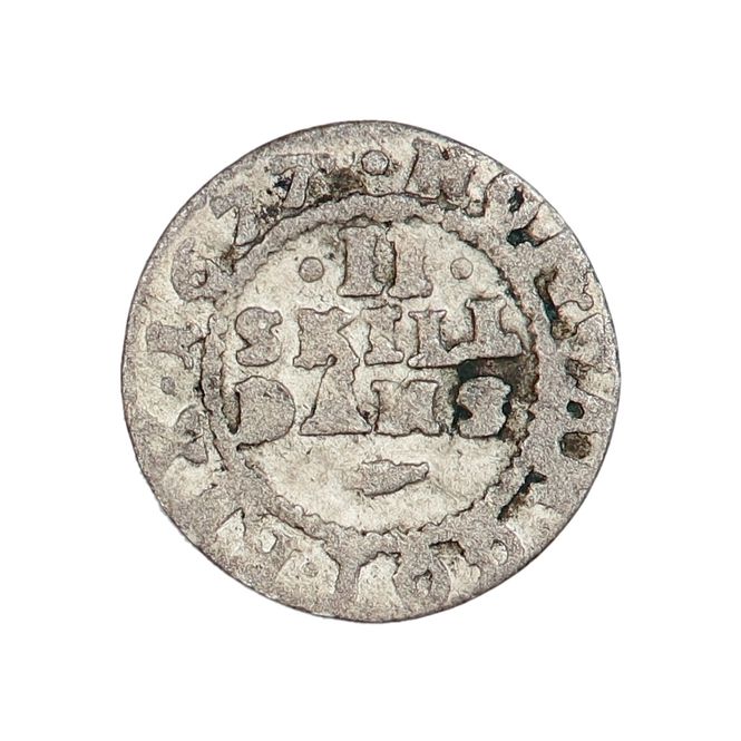 Hovedbilde Christian V, 2 skilling 1677, kv. 1