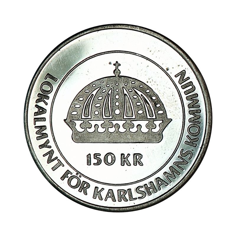 Sverige, lokalmynt, 150 kronor 1983