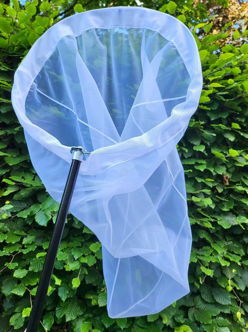 Hovedbilde Insekthåv, komplett sammenleggbar, hvit nettpose