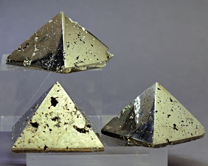 Hovedbilde Pyritt, pyramide