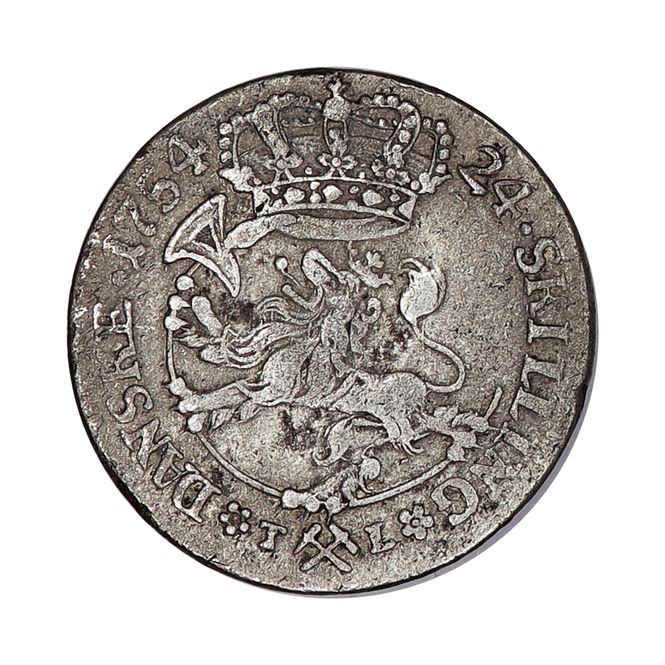 Hovedbilde 24 skilling 1754