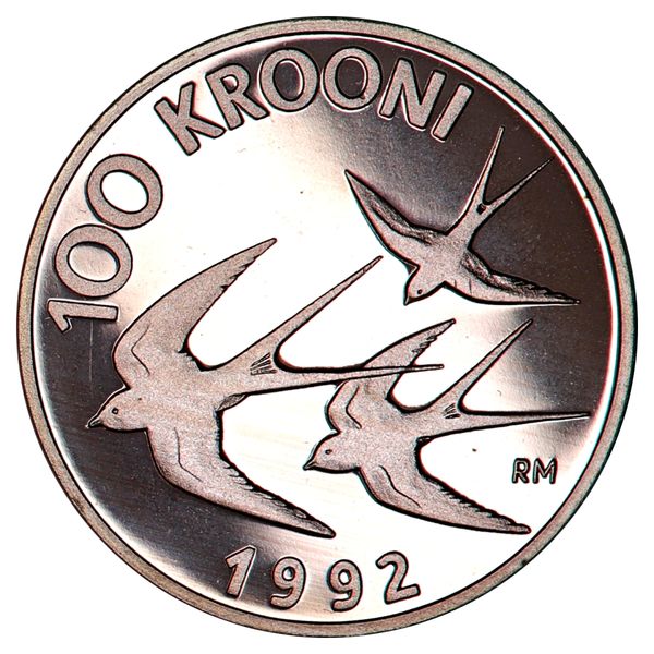 Hovedbilde Estland, 100 krooni 1992