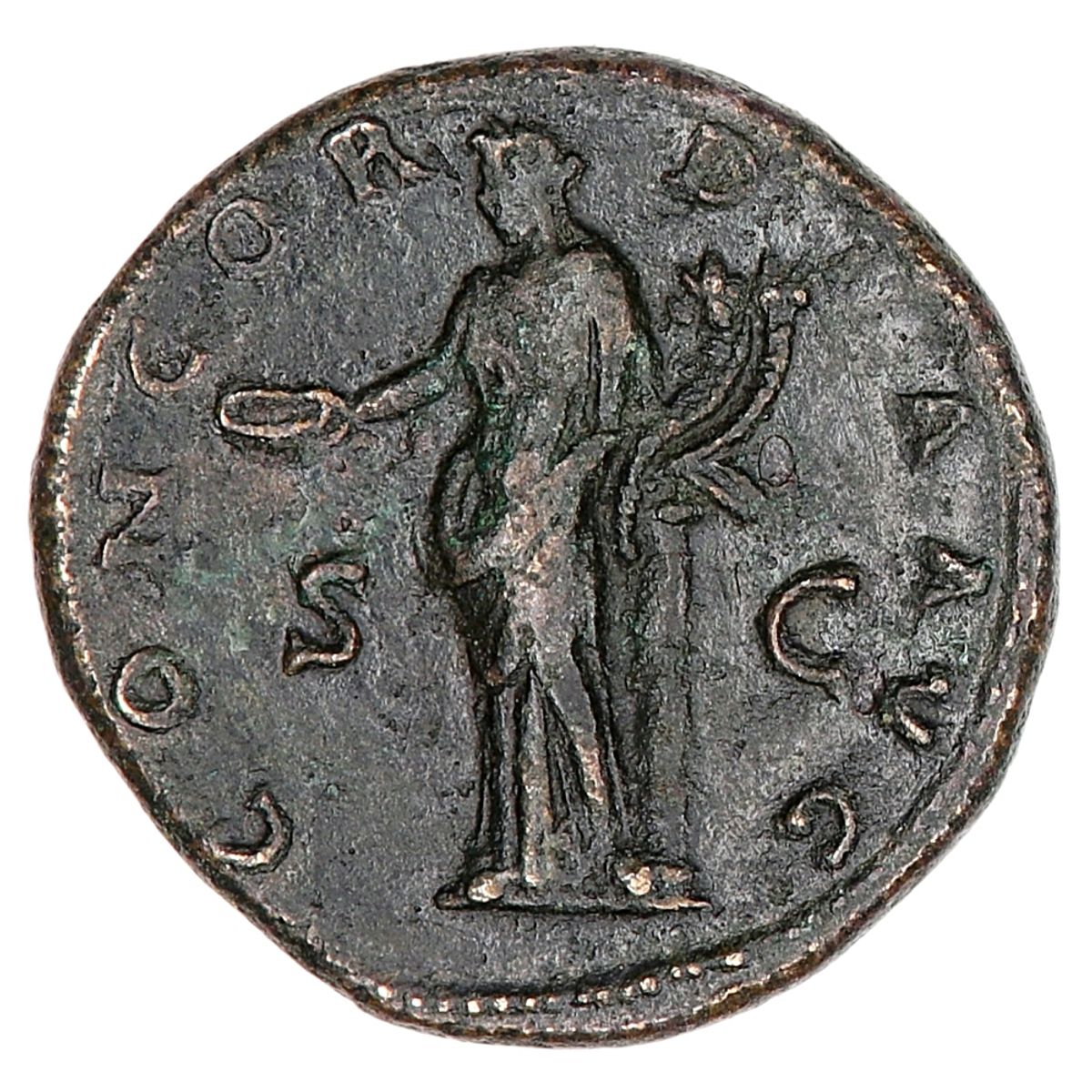 Faustina den eldre, sesterts, 138-141