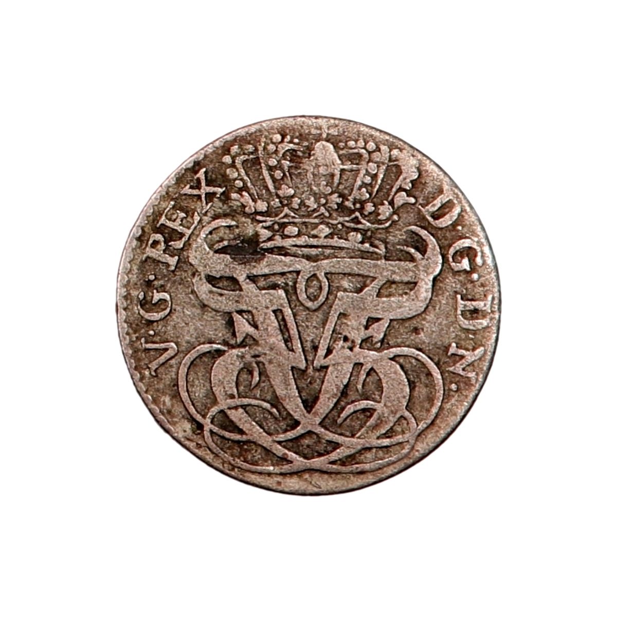 Frederik V, 2 skilling 1764