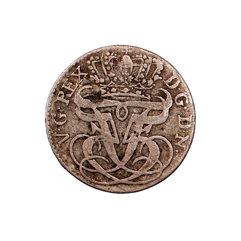 Frederik V, 2 skilling 1764