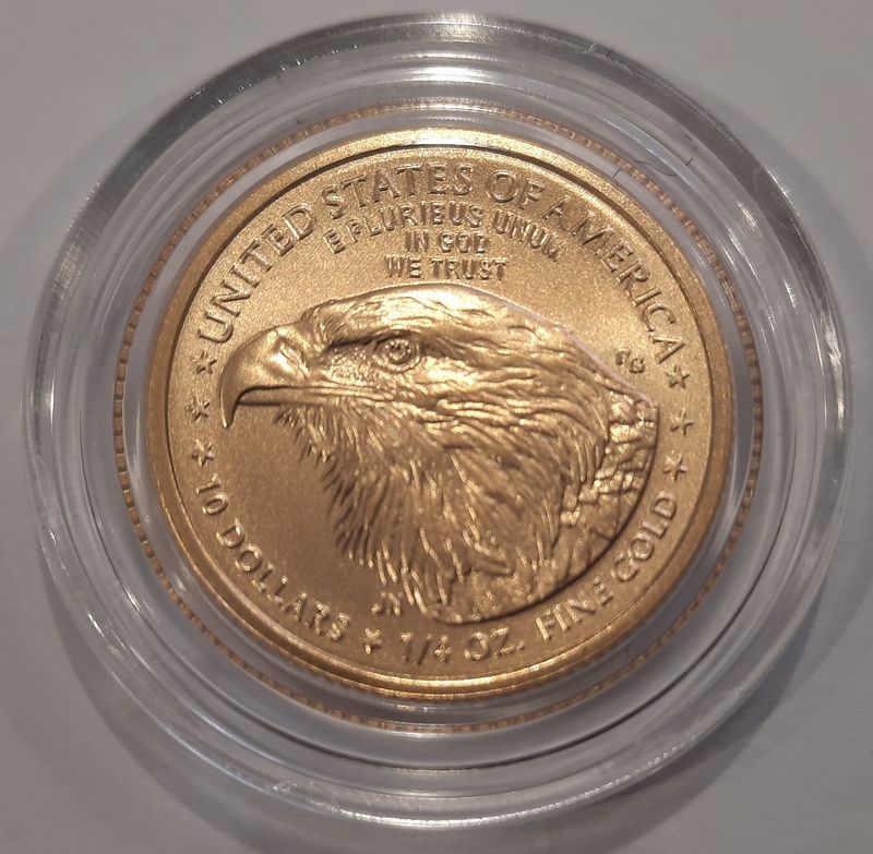 USA, 10 dollars, 2026, 7,775 g gull (1/4 oz)