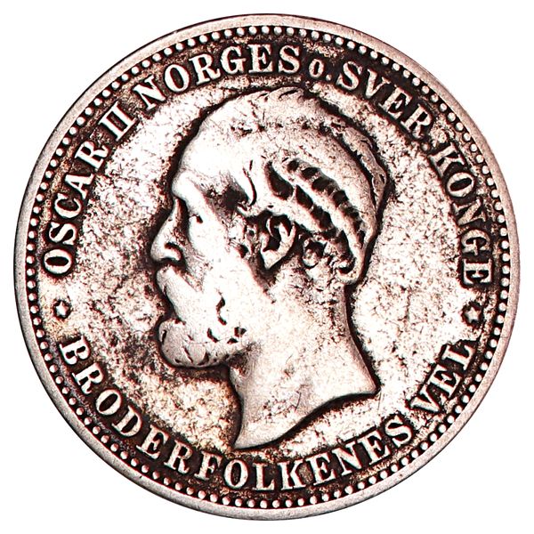 Hovedbilde 2 kroner 1878 Kv. 1/1-