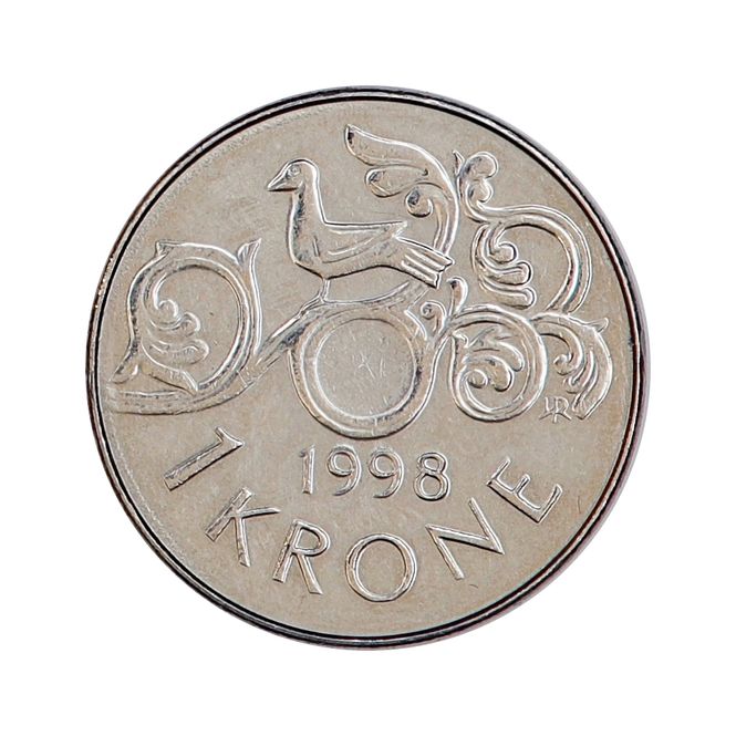 Hovedbilde Uten hull! 1 krone 1998