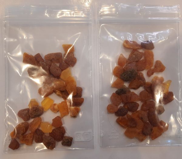 Hovedbilde 10 gram upolert baltisk rav (amber)