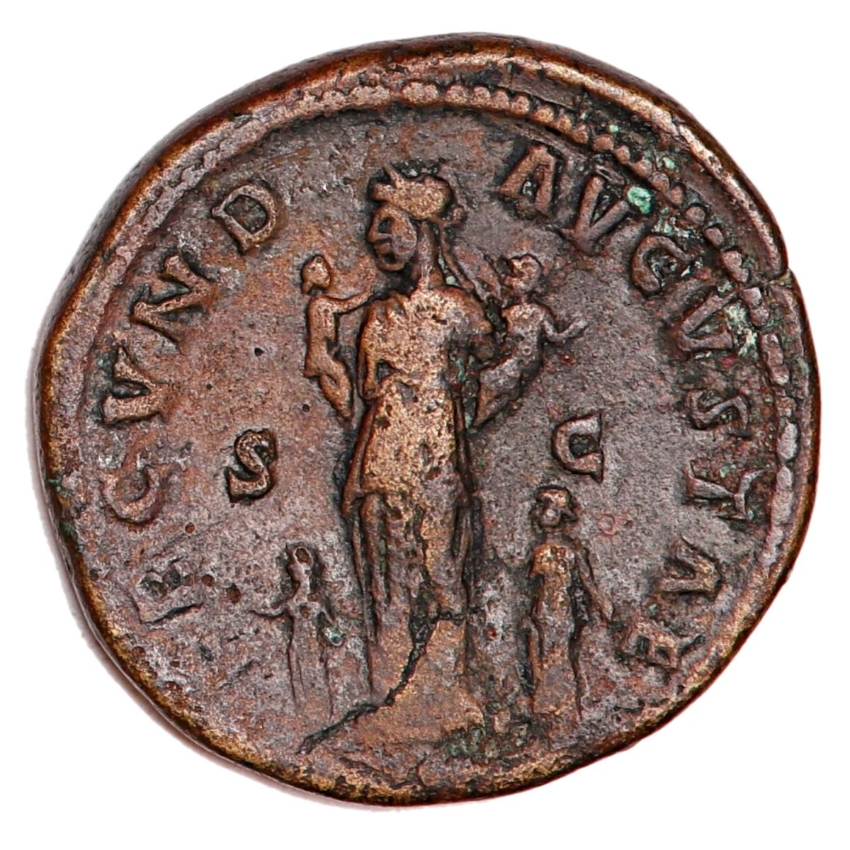 Faustina jr, sesterts. 161-176